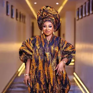 Jacquard Boubou Dress