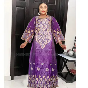 Embroidery Boubou Ankara Outfit