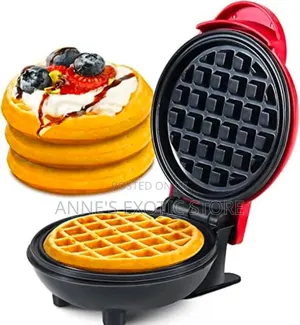 Mini Electric Waffle Maker Non-Stick Breakfast Machine