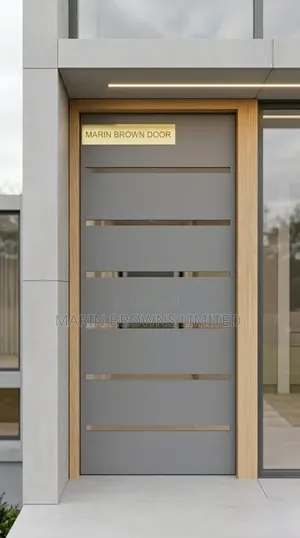 Glass Wooden Door