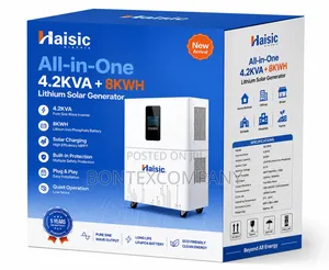 Haisic 4.2kva + 8kwh Lithium Solar Generator System