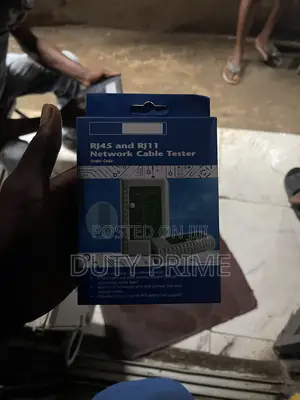 Generic J-468 (Or Bs-468) Rj45 And Rj11 Network Cable Tester.