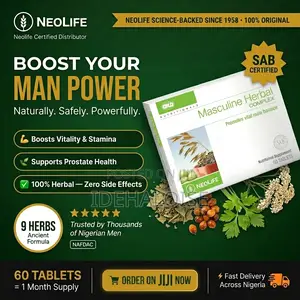 Masculine Herbal Complex —9 Power Herbs For Naija Men|Prostate Support