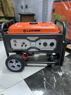 Brand New Lutian Lt3900en-9 4.5kva Key Start Petrol Generator