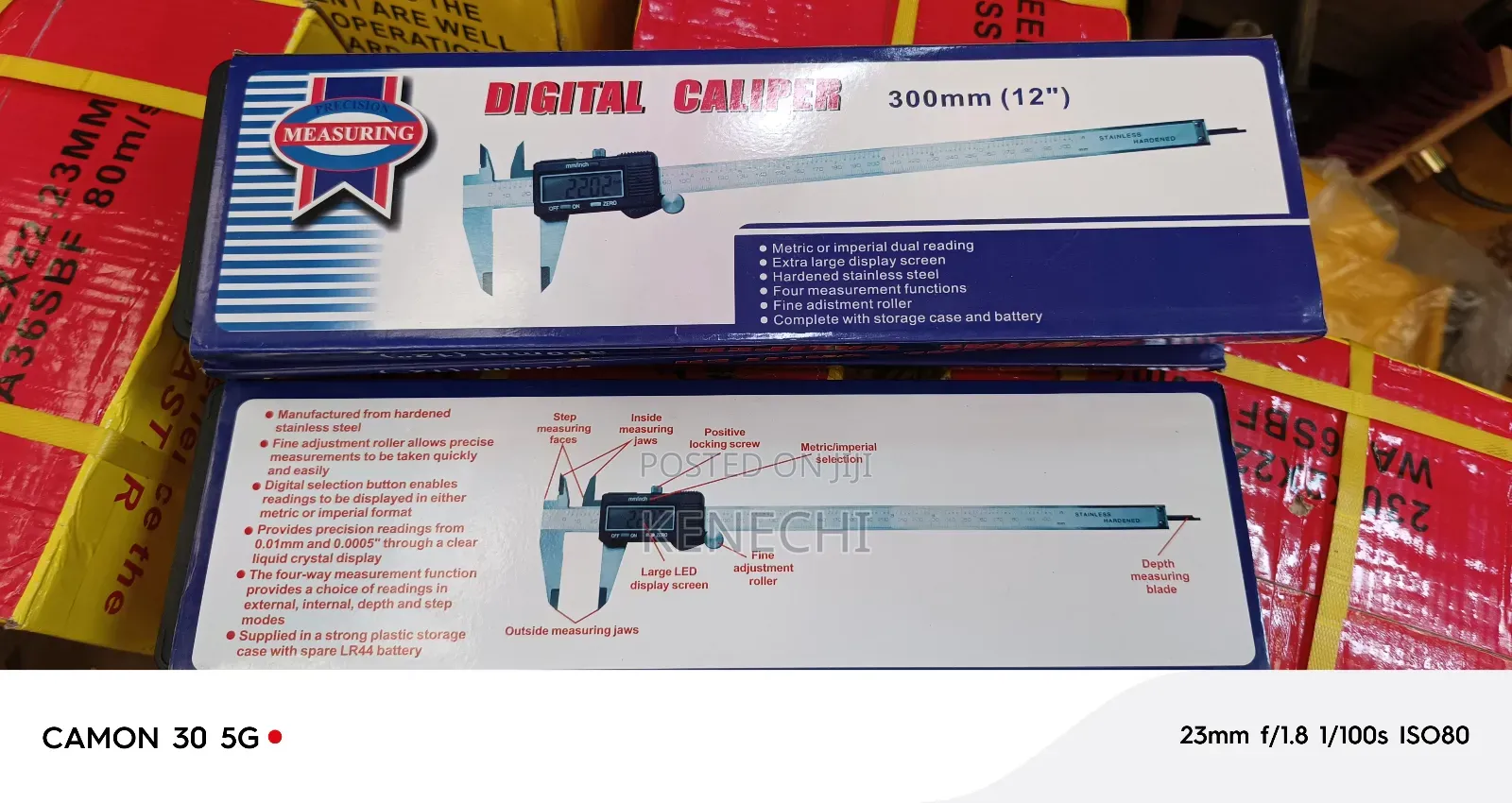 Digital Caliper for Measurements 12"