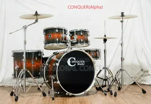 Conquer (Alpha) 5sets Professional Drum Set
