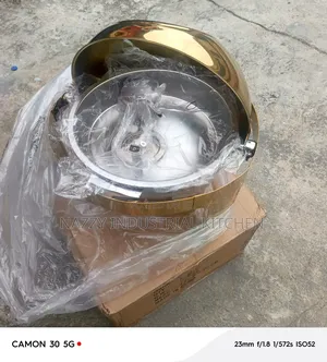 Round Chaffing Dish Gold