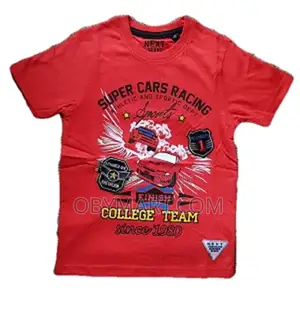 Next Super Cars Racing Orange Top