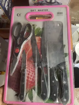 Cutting Board and Knife Set