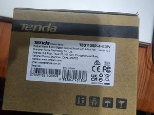 Tenda 5 Port Gigabit Desktop Switch With 4 Port Poe