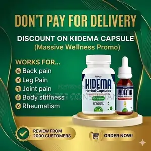 Kidema Herbal Capsule (Arthritis, Rheumatism, Joint Pain,body Pain)