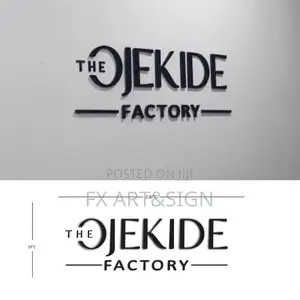 3d Wall Signage – The Ojekide Factory