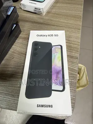 New Samsung Galaxy A35 128 GB Black