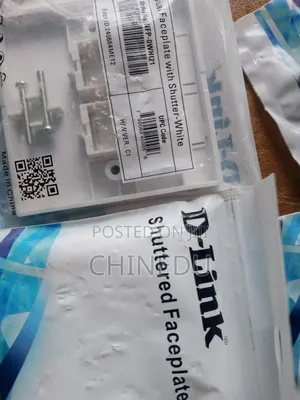Cat6 D-Link Faceplate