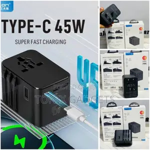 C93q 45w Global Universal Travel Adapter
