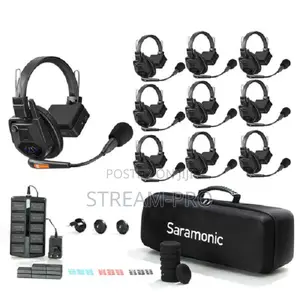 Saramonic Witalk9-9s 9-Person Full-Duplex Wireless Intercom System
