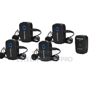 Saramonic Blink 500 T4 4-Person Wireless Microphone(2.4 Ghz) Black