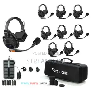 Saramonic Witalk9-8s 8-Person Full-Duplex Wireless Intercom System