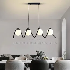 Nordic Modern Design Metal Brass Hanging Pendant Chandelier