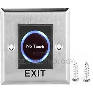 Non Touch Exit Button