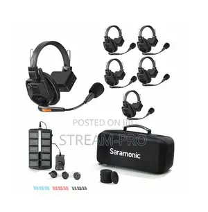 Saramonic Witalk9-5s 5-Person Full-Duplex Wireless Intercom System