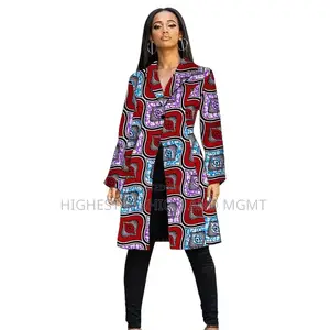 Print Long Jacket