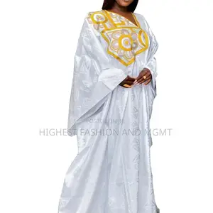 Embroidery Dashiki Floor Long Dress