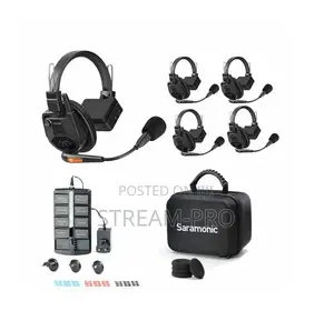 Saramonic Witalk9-4s 4-person Full-duplex Wireless Intercom System