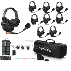 Saramonic Witalk9-8s 8-Person Full-Duplex Wireless Intercom System