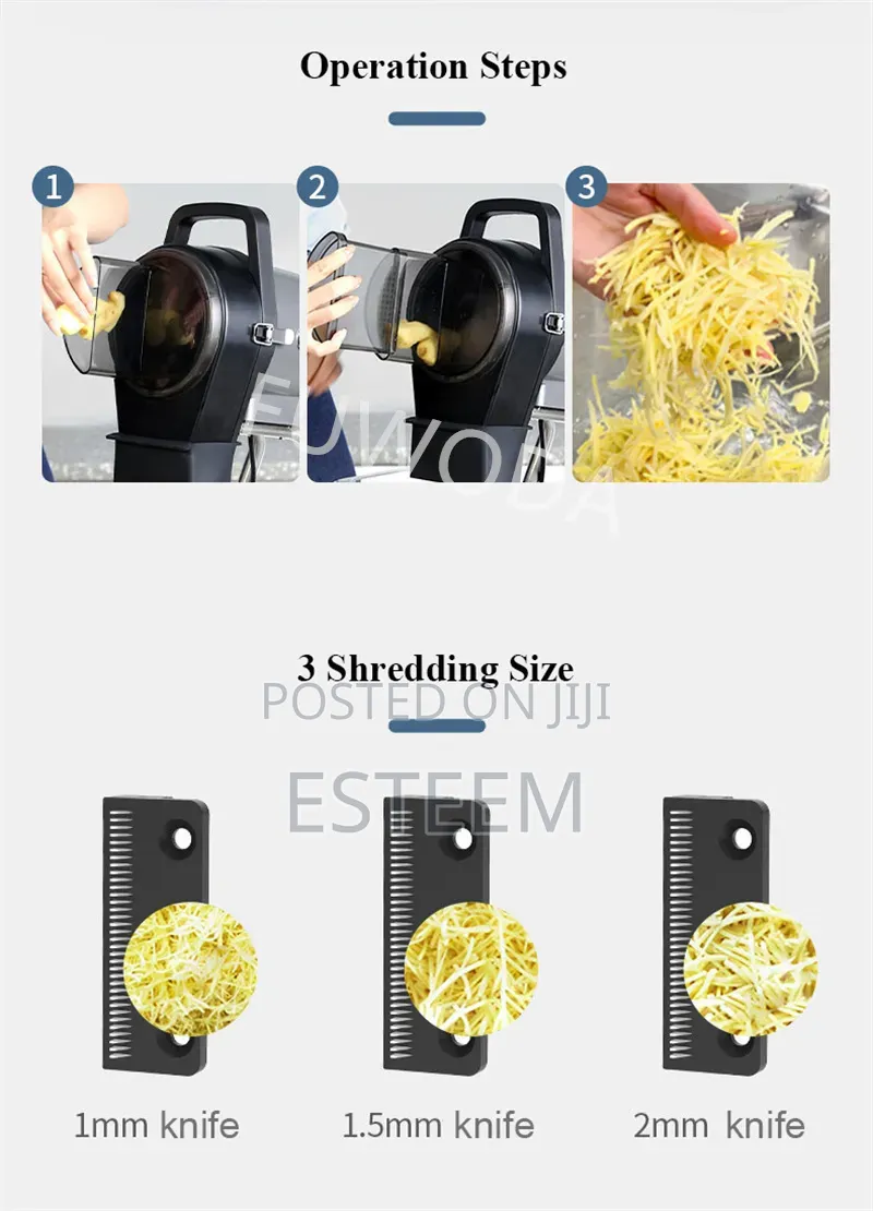 Commercial Vegetable Multifunction Cutter