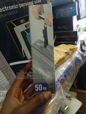 50kg Digital Luggage Scale – Portable Electronic Hanging Scale