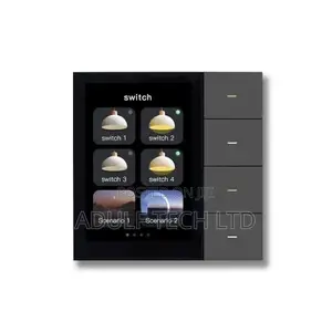 F3 Pro 4-Gang Smart Touch Panel Switch – Zigbee 3.0