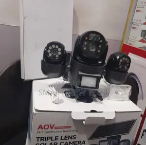 Smart Ubox 3lense CCTV Camera 4g Network