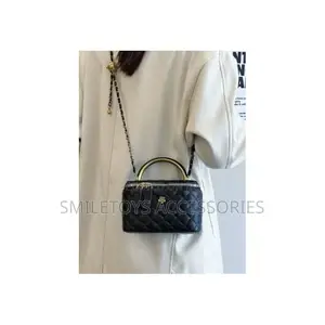 Ladies Rhombus Box Handbag