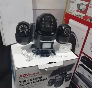 Smart Ubox 3lense CCTV Camera 4g Network