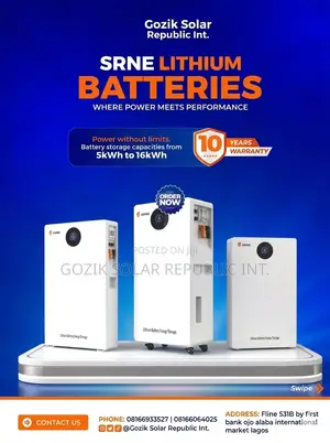 16kwh Srne Lithium Ion Batteries
