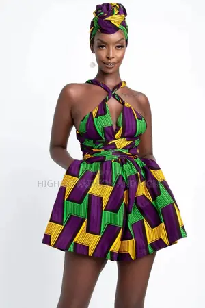 Mini Multi Wear African Jumpsuit