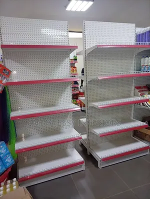 High Quality Modern Double Face Supermarket Shelf