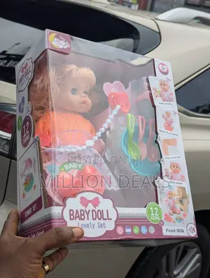 Girl Child Baby Doll 12 Sound Lovely Set Ages 3+