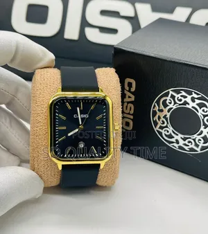Casio Unisex Rubber Strap Watch