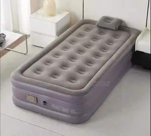 3-by-6 Inflatable Bed With Built-in Pump(Size: 198cm X 100cm X 40cm)