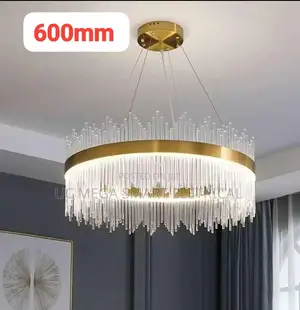 Modern Gold Led Crystal Chandelier With Adjustable Light for Bedroom
