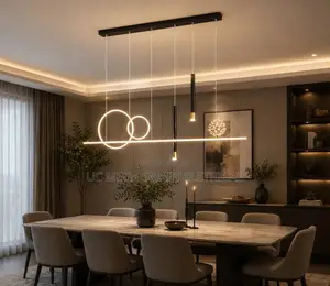 Modern Dining Room Pendant Lamp Nordic Led Ceiling Chandelier Light