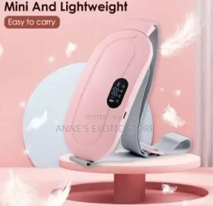 Portable Menstrual Heating Belt With Massage Lcd Display
