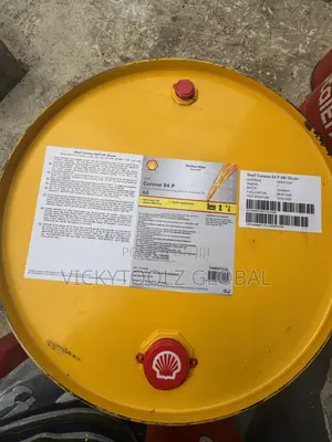Shell Corena S4 P 68 Advanced Synthetic Air Piston Compressor Oil Drum