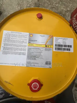 Shell Corena S4 P 68 Synthetic Air Compressor Oil Drum