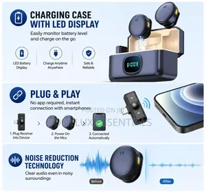 Wireless Content Creating Micro Phone( a Pair)