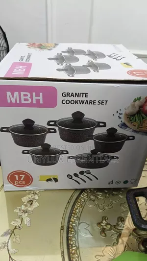 17 PCS MBH Granite Pot Set