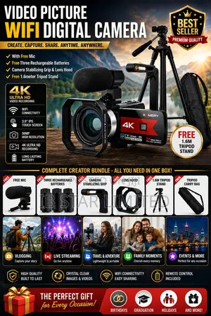 The Perfect Camera Bundle for Youtube, Tiktok, and Travel Content!