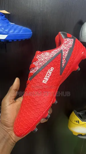 Red Football Boots